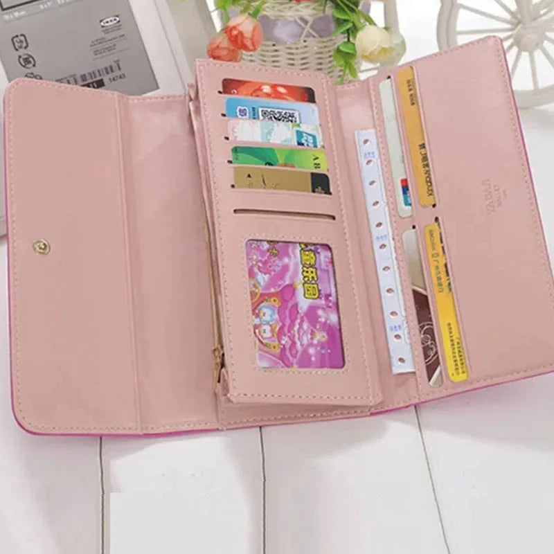 KISMIS Wallets for Women Cute Pink Pocket Womens Wallets