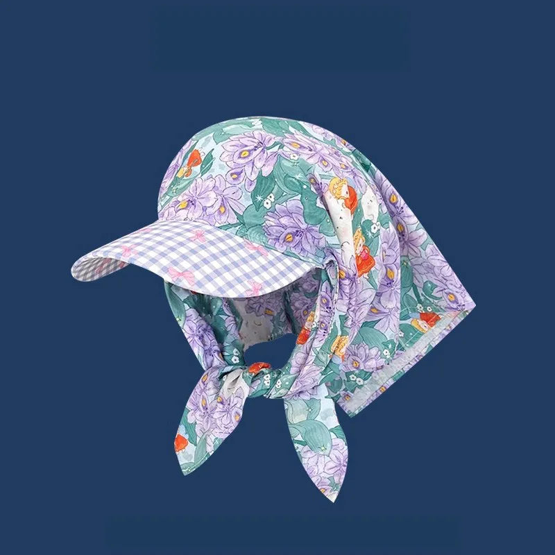 Korean Style Headscarf Hat for Women /Men Triangular Scarf