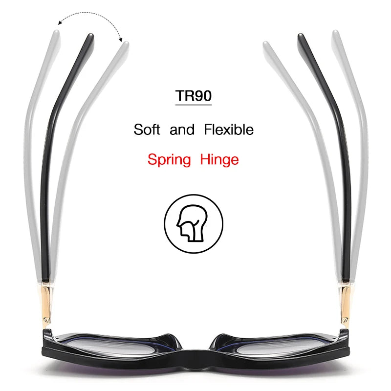 Women Prescription Reading Glasses Optic Lenses