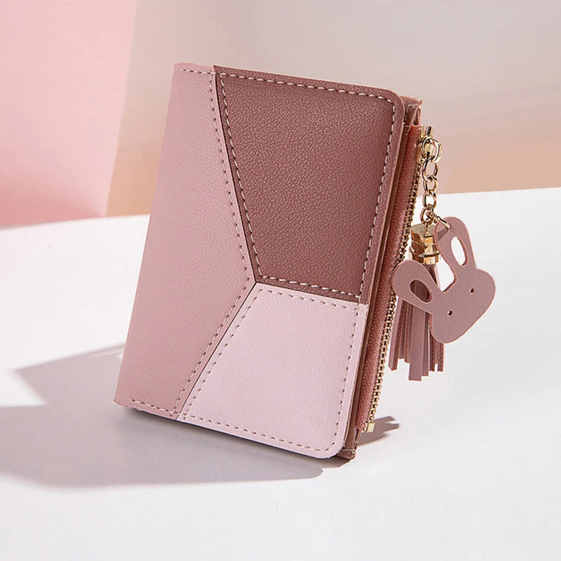 Women Purses Card Holder Foldable Portable Lady Coin Purses