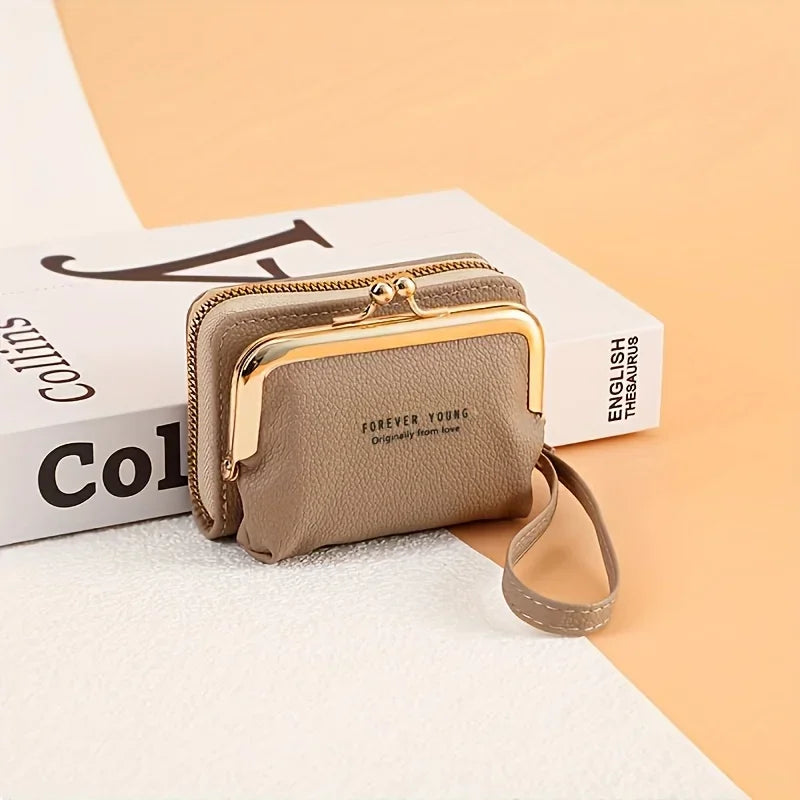 Women's Elegant Wallet with Wrist Strap