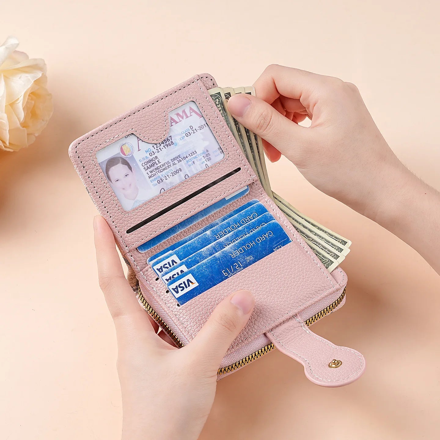 Women's Wallet Multiple Card Slots