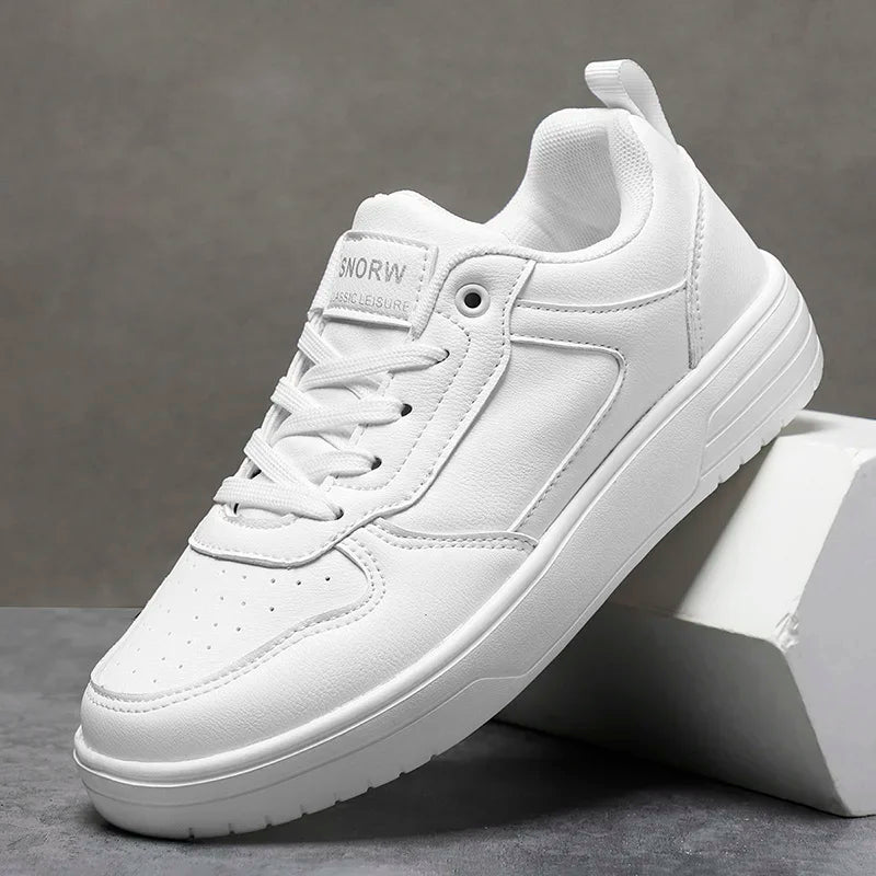 Comfortable White Shoes Ladies Luxury Black Flats Shoes