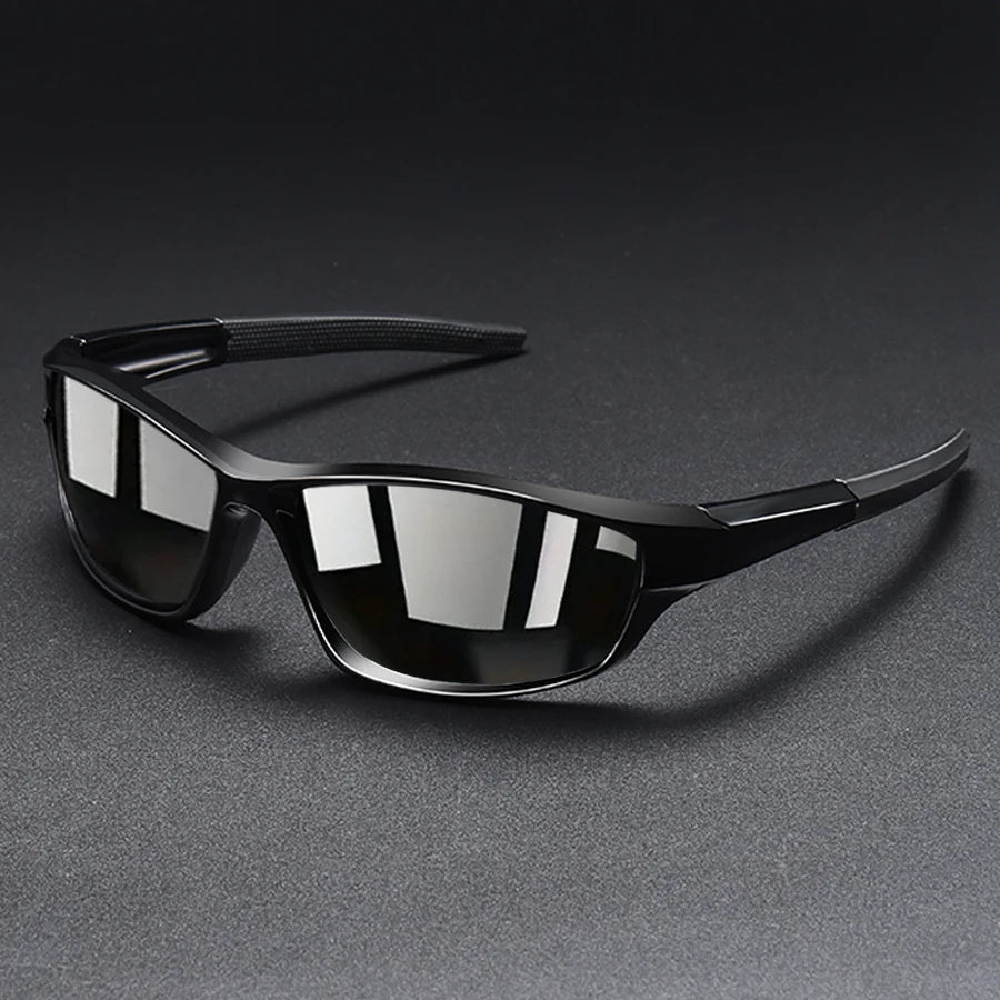 Classic Men's Glasses, Fashionable Wrap-Around Glasses for Women
