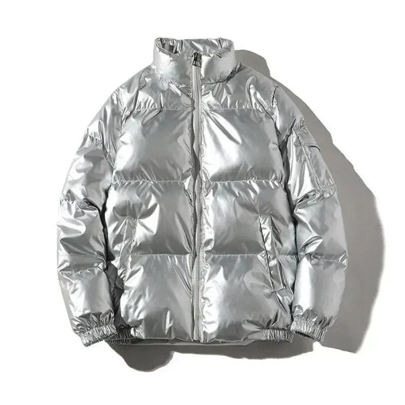 Men and Women Parkar Warmth Thickened Waterproof Puffer Jacket