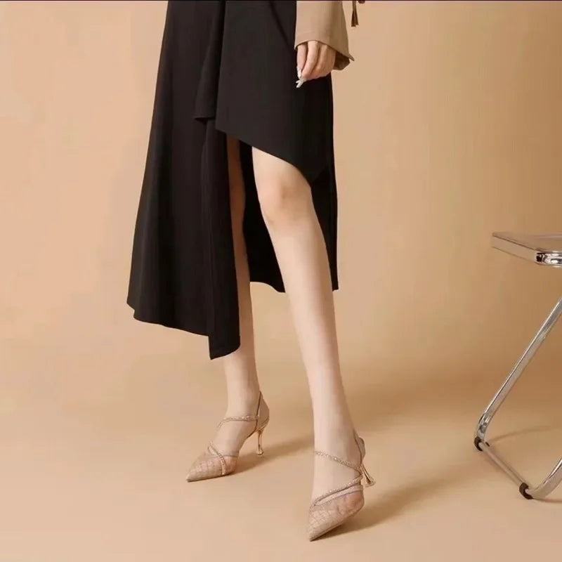 Ladies Shoes Heeled  Closed Pumps