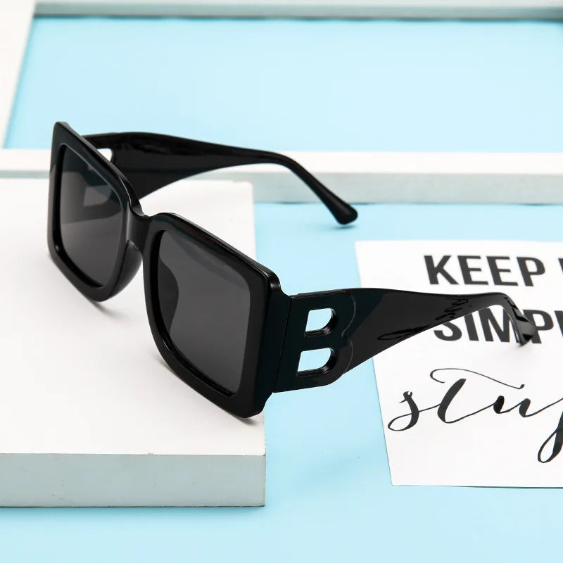Women's Sunglasses Trendy Designer Square Sun Glasses