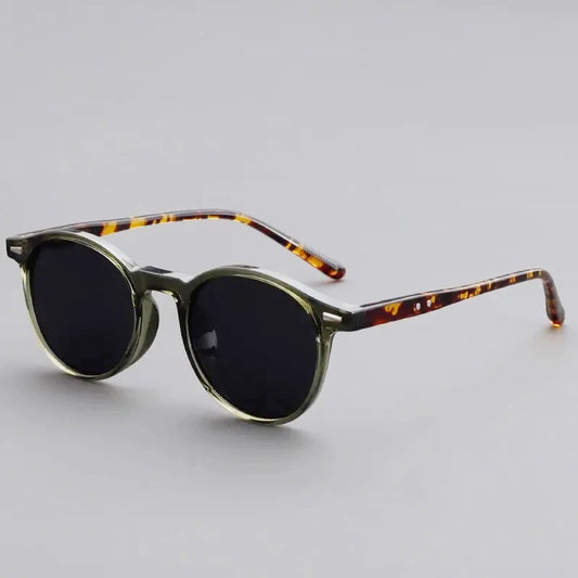 Vintage Round Sunglasses for Women Men Circular Sun Glasses