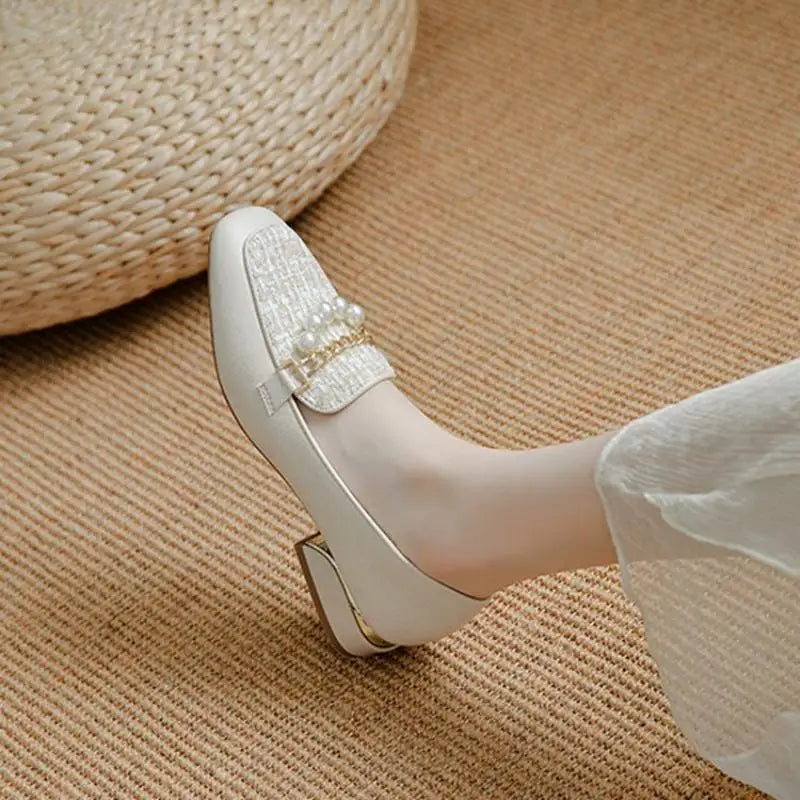 Women's Gentle Style Classic Loafers, Soft Leather Casual Moccasins