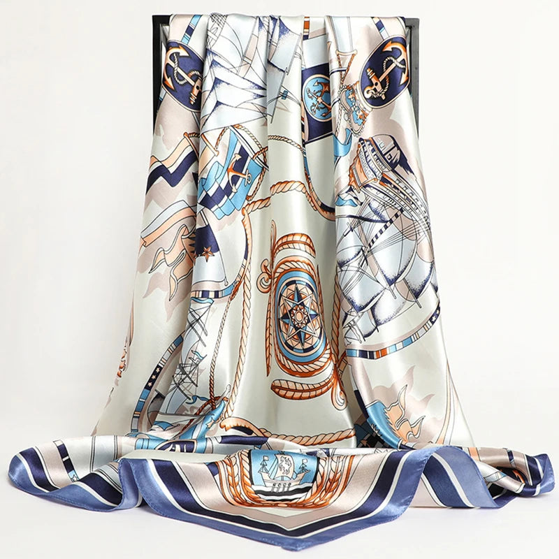 f Ladies Chiffon Shawl Wrap Muffler  Bandanna Female Headscarf