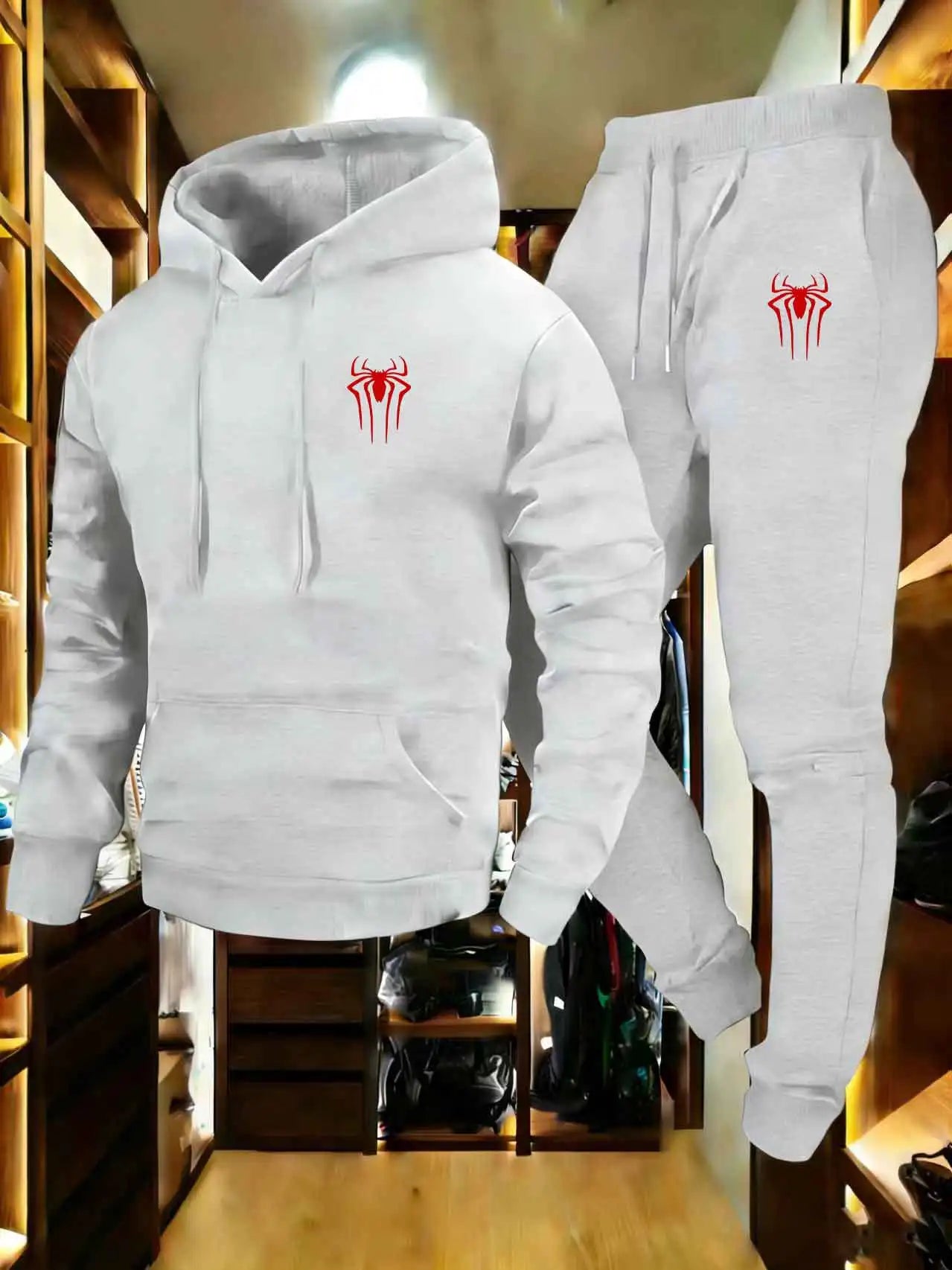 Fashionable men's sportswear set  spring  Autumn