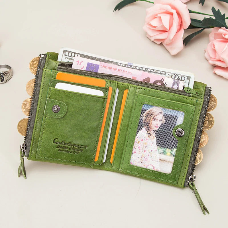 Genuine Leather Wallets for Women