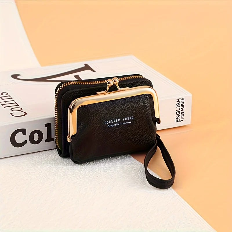 Women's Elegant Wallet with Wrist Strap