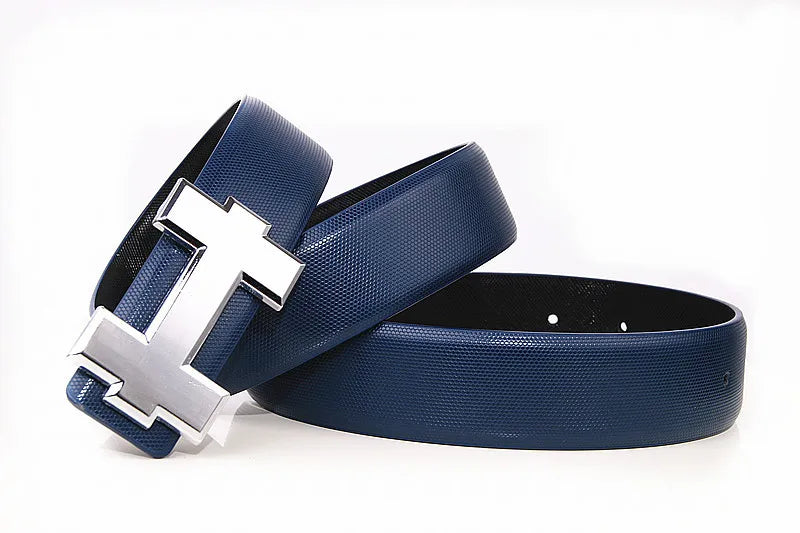 Luxury Designer Brand Belts Men Youth High Quality Leather