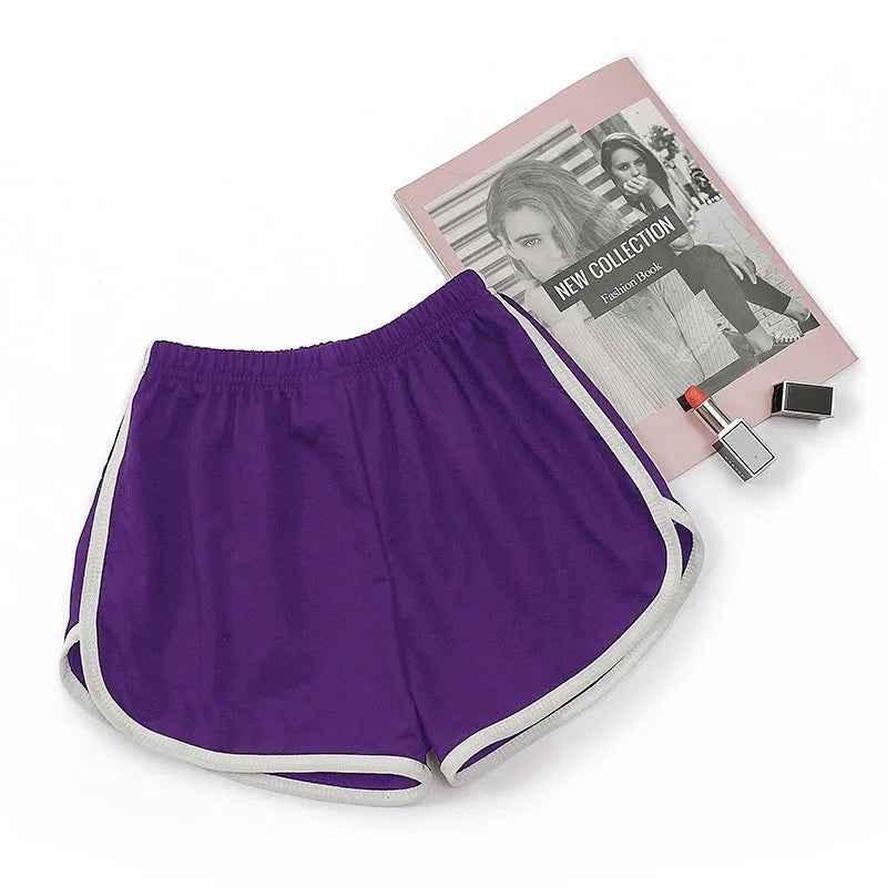 Women yoga Shorts Summer outer wear mid-waist casual pants