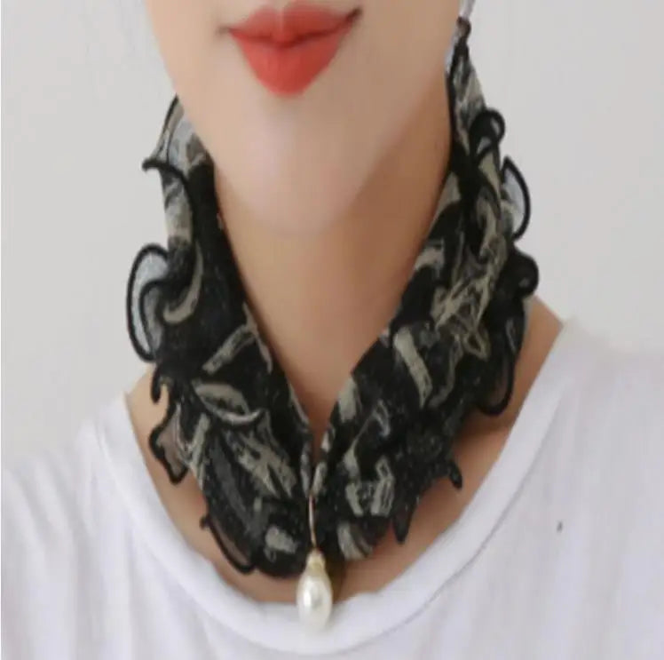 Fashion Scarves for Women Print Satin Silk Scarf