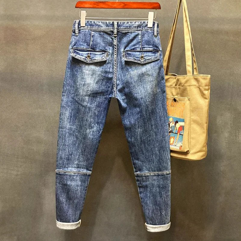 Jeans for Men Harem Torn High Quality