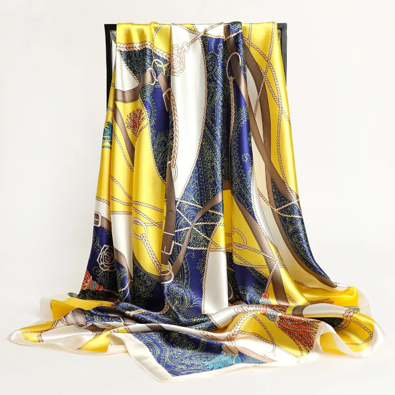 f Ladies Chiffon Shawl Wrap Muffler  Bandanna Female Headscarf