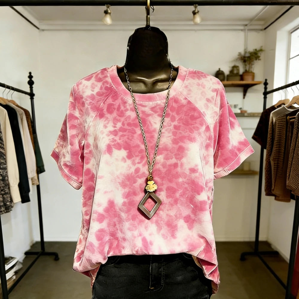 Women T-Shirts Soft Feel Short Sleeve Tops