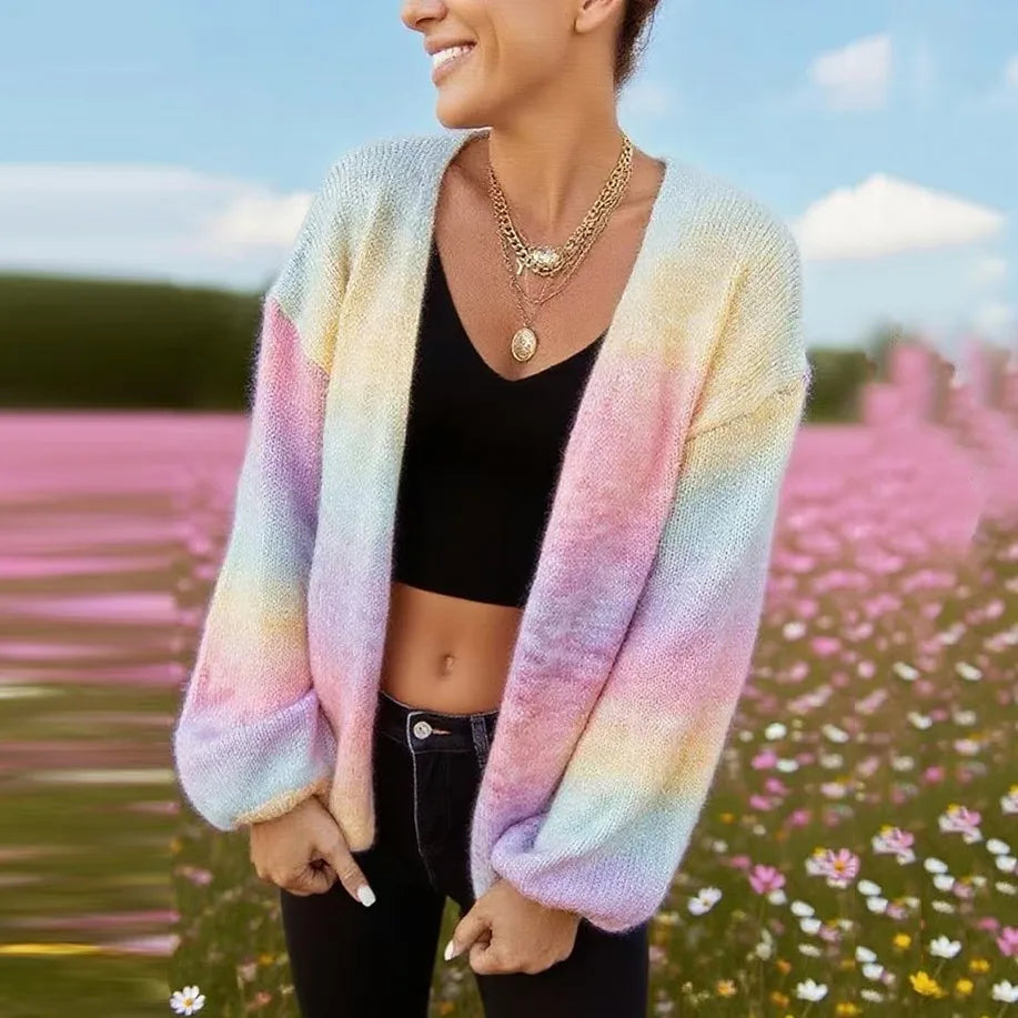 Women Knit Cardigan Sweater Coat
