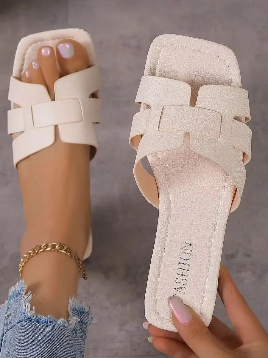 Women's Flat Sandals Slip-On Slippers