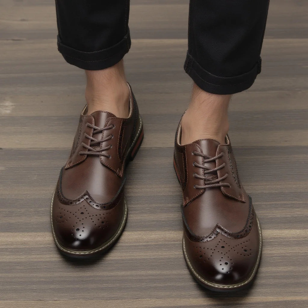 Dress Shoes Man Comfortable Stylish  Shoes