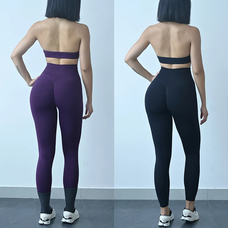 Leggings for Women - High Waist Compression Workout Pants
