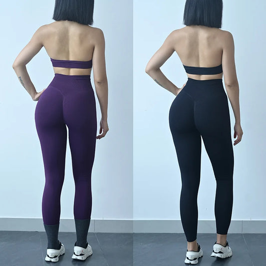 Leggings for Women - High Waist Compression Workout Pants