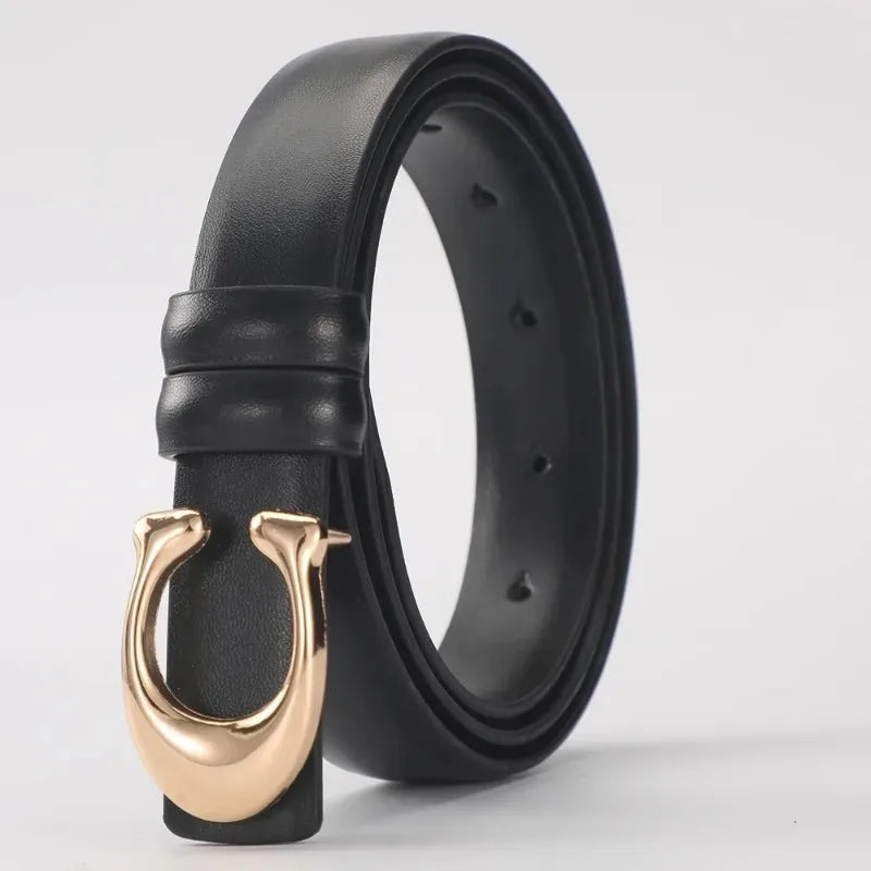C-buckle Belt Retro Joker Jens Skirt Belt Casual Commuter Decorative Thin Belt Women Belts
