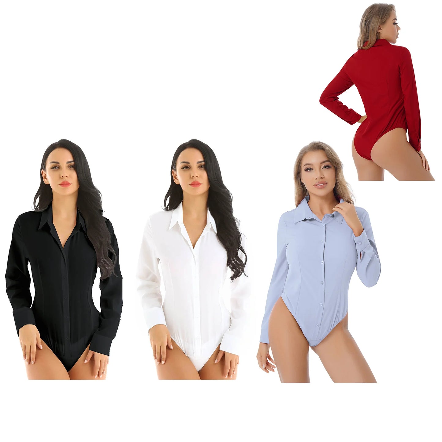 Women's Body Shirt Office Lady Work