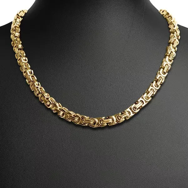 50CM Solid Chain Silver Necklaces  for Men woman