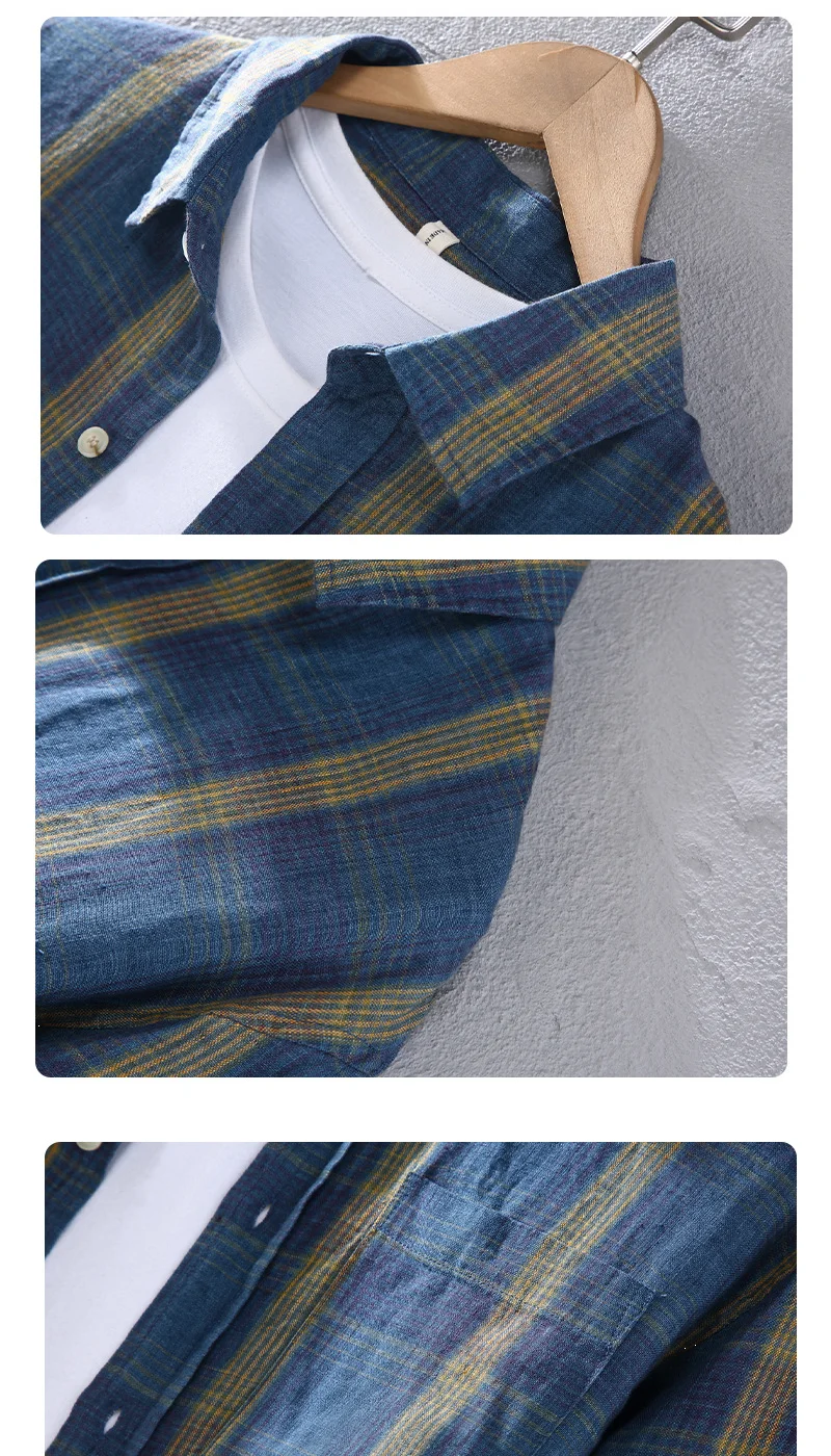 Shirts for Men Long-sleeved Spring and Autumn