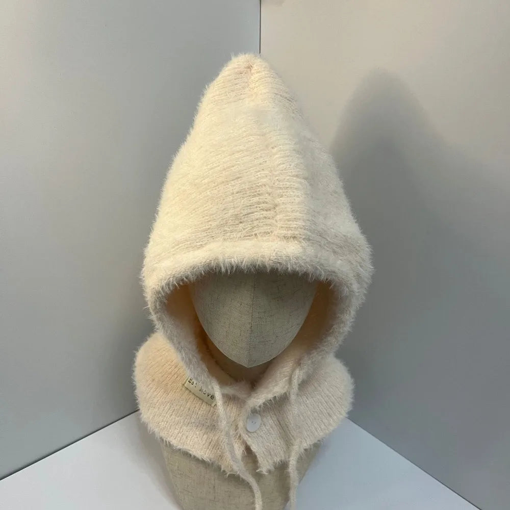 1Pc Fashion Knitted  Scarf Set
