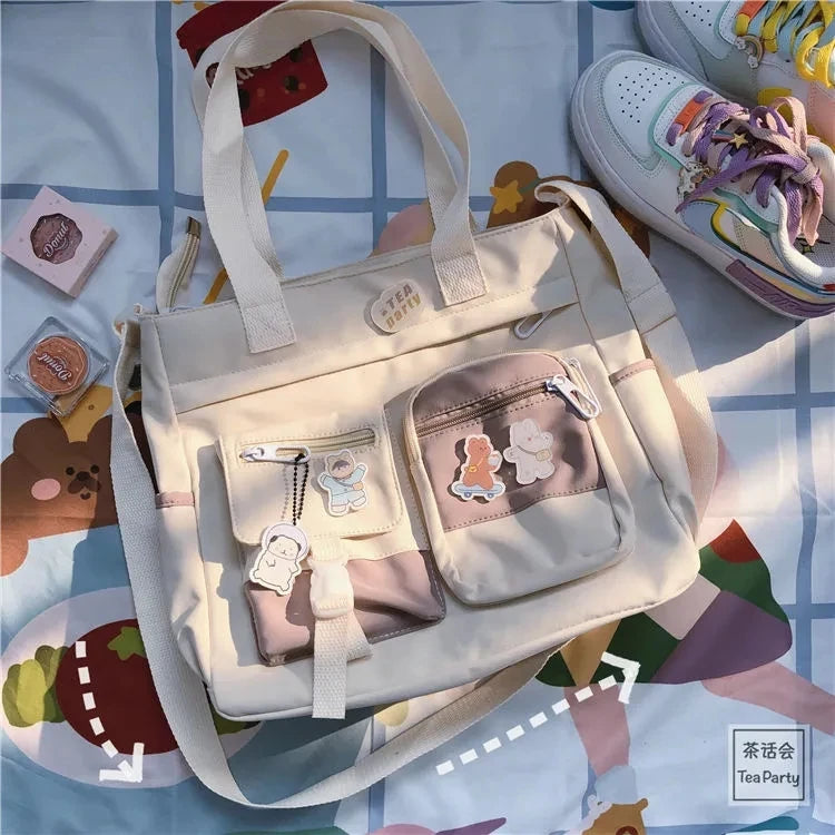 Women's Postman Tote School Bags