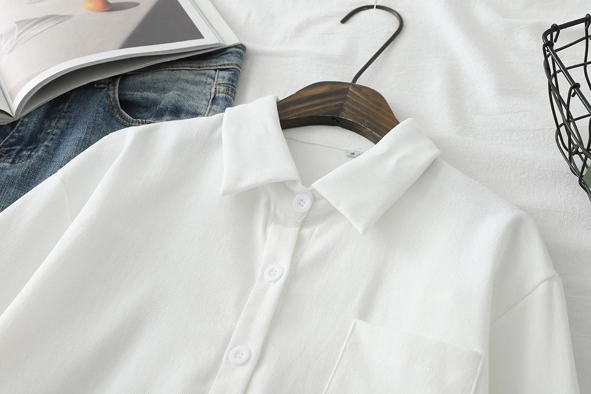 Women Blouses Solid Shirts Tunic  Tops And Blouses