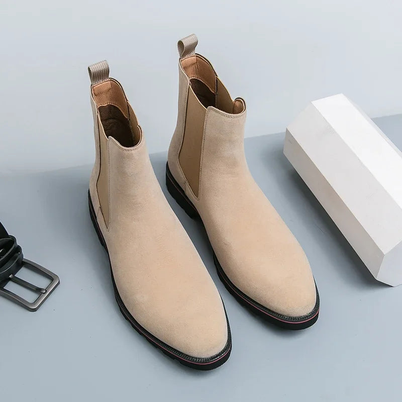 Chelsea Boots High End Suede Ankle Boots