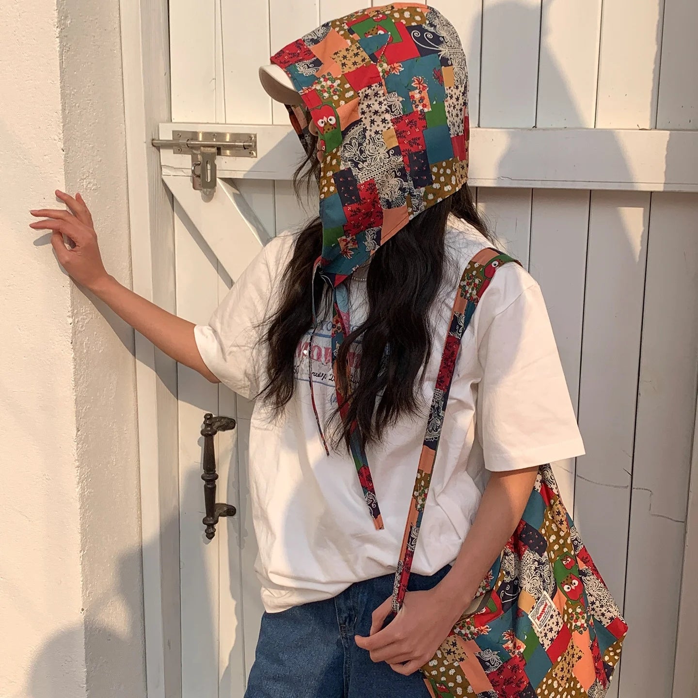Women's Beach Vacation Hat Scarf