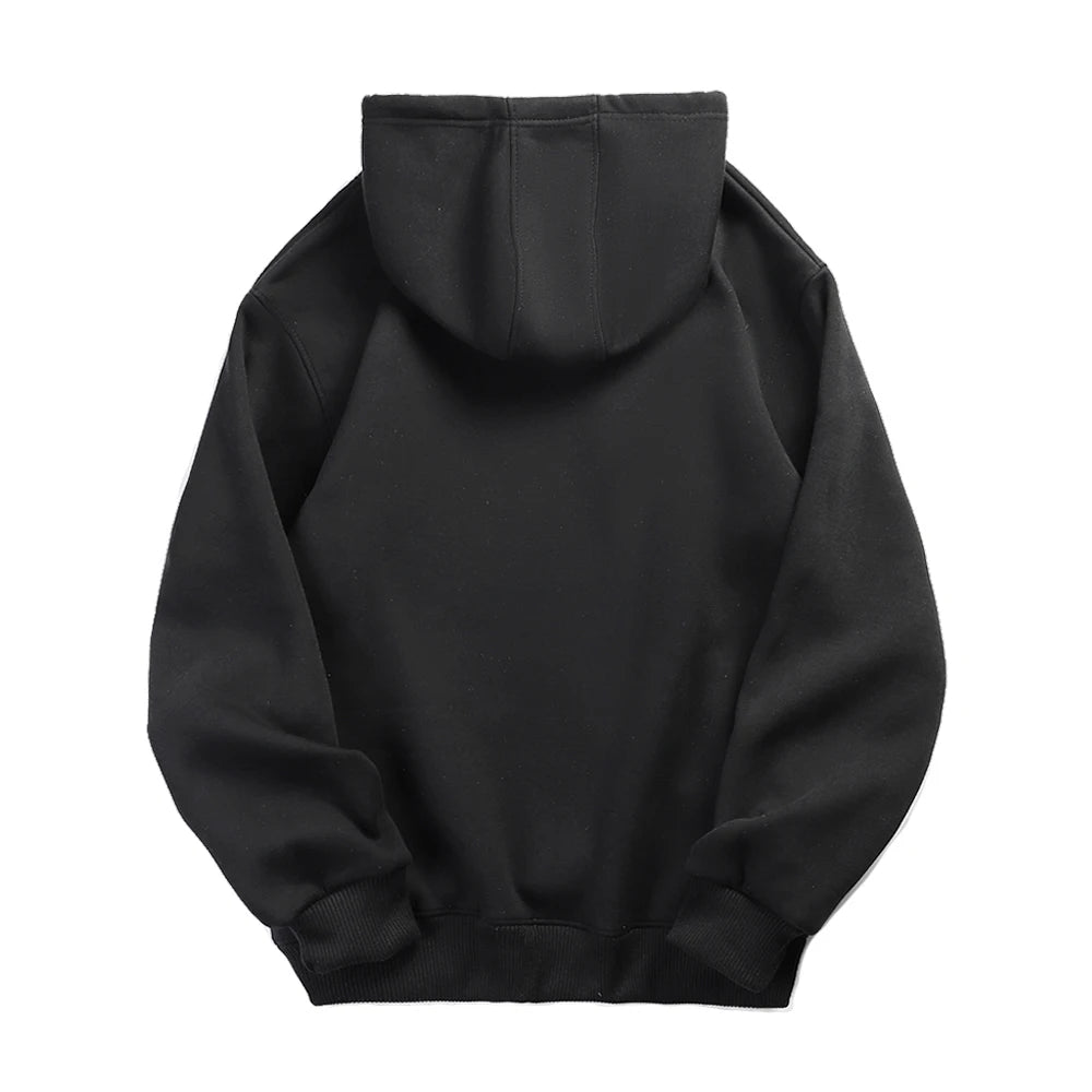 Men's Hoodies Black Sweatshirt