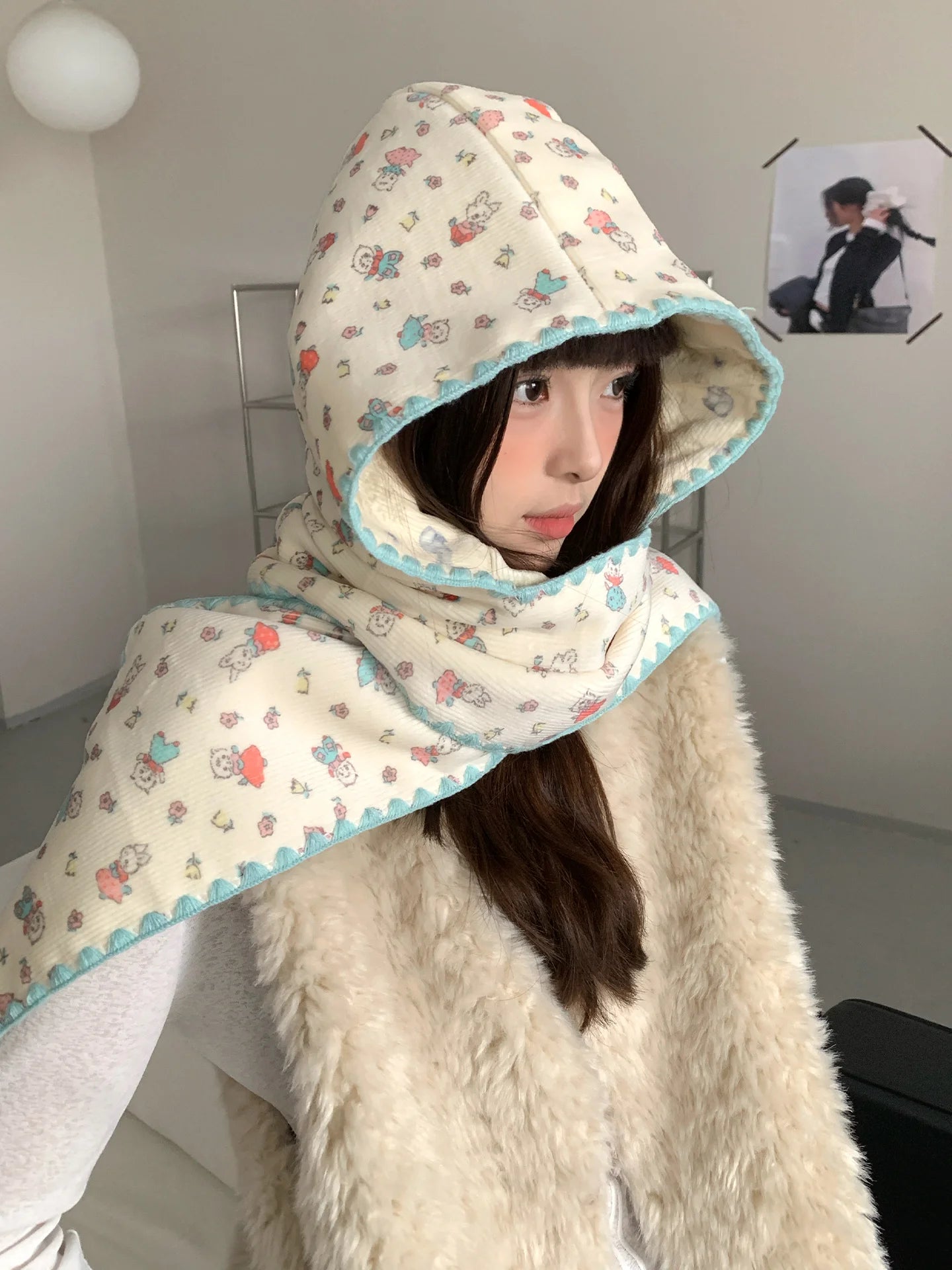 Double-Sided Cute Rabbit Hat