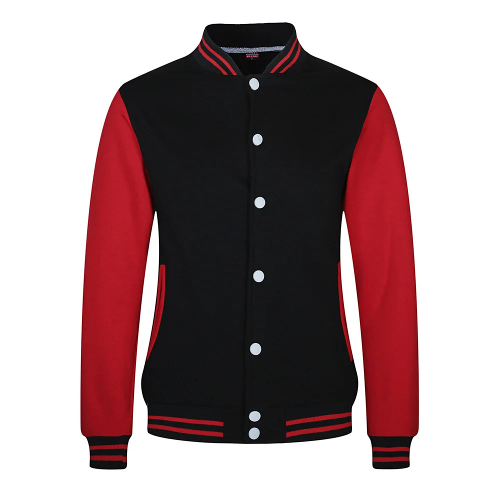 Slim Fit College Varsity Coat Women's Jacket