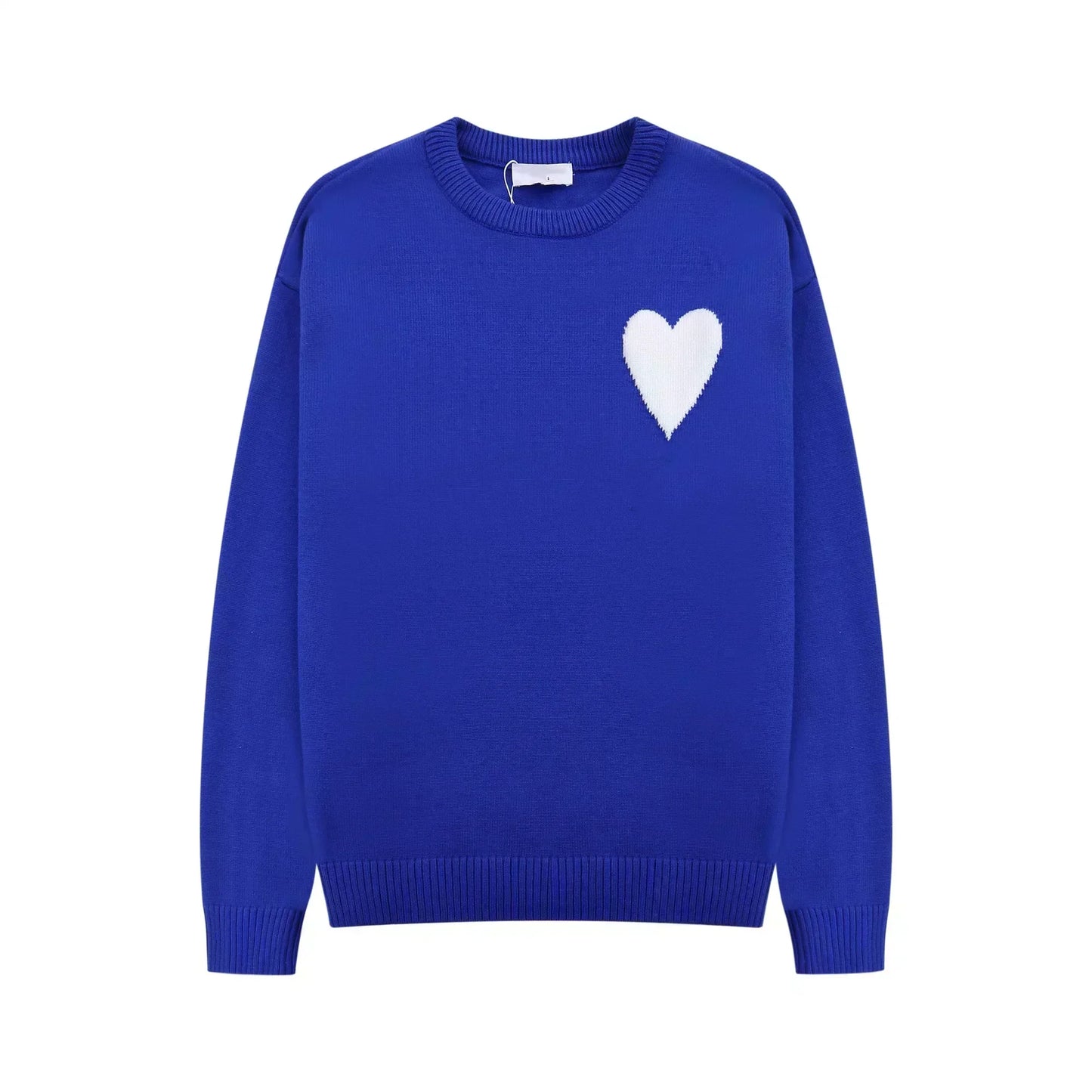 Sweatshirt Women's And Men's Clothing Autumn Men's Fashion Sweatshirt A Letter Heart Embroidered Pullover