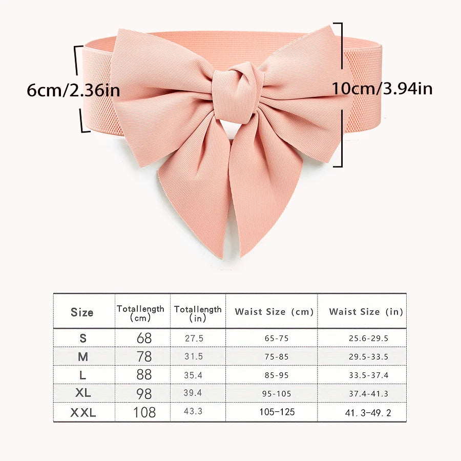 Women Stretch Waist Belt Straps