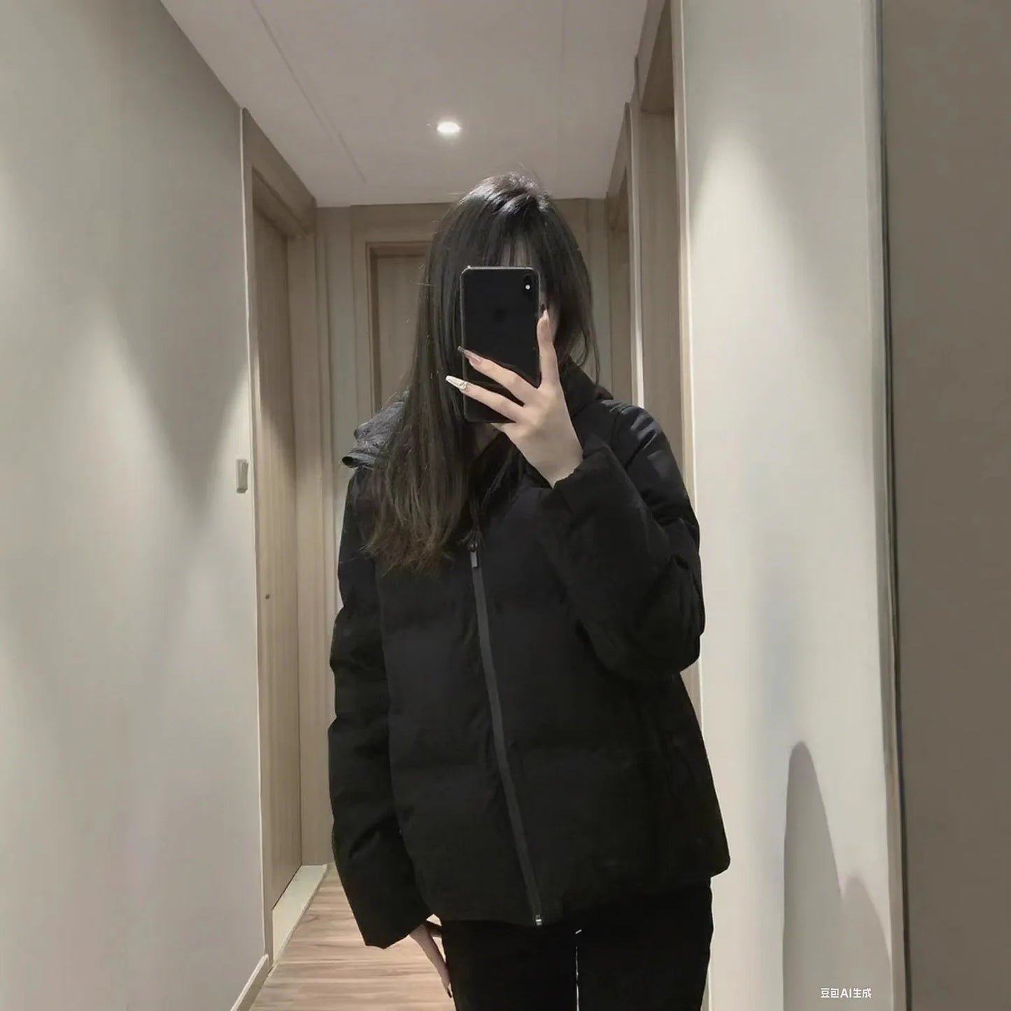 Puffer Jacket, Warm and Windproof