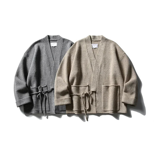 Knitted Kimono Cardigans Sweater