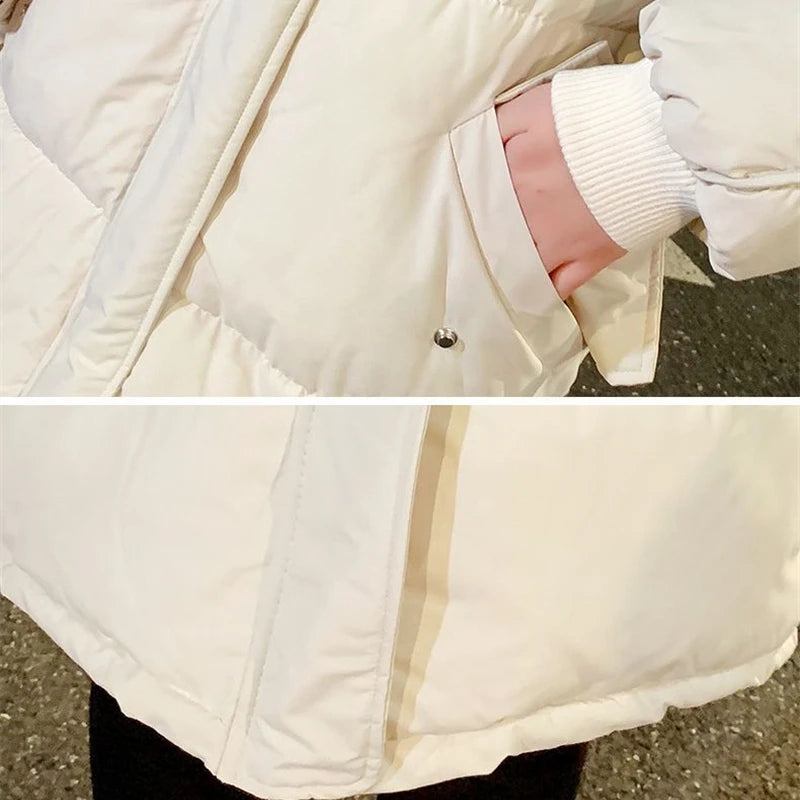 Women Puffer Loose Warm Winter Cotton Jackets