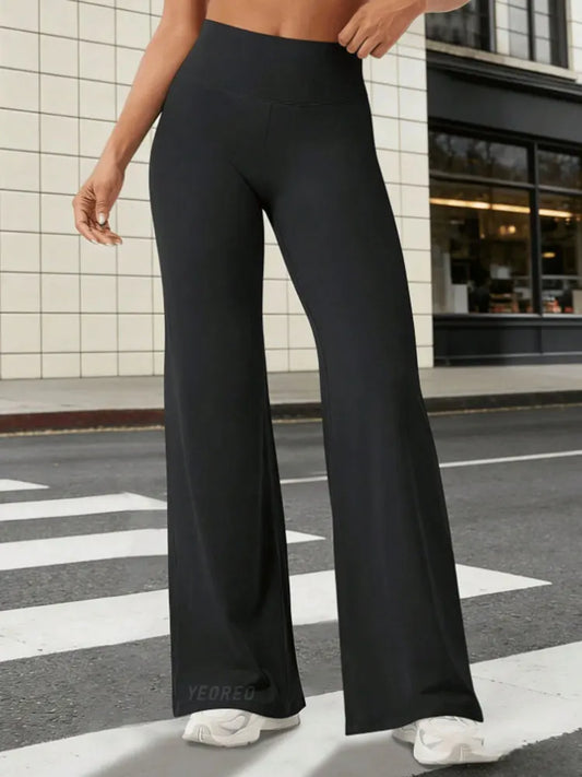 Women's High Waist Wide Leg Yoga Pants