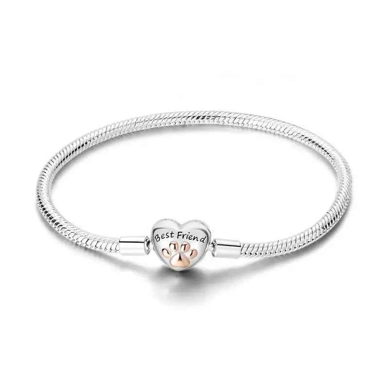 Silver Colorful Love Zircon Women's Jewelry