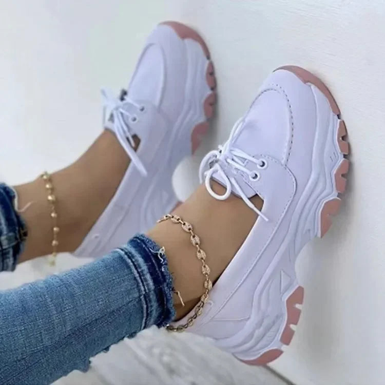 Women Sneakers Platform Casual Breathable Sport