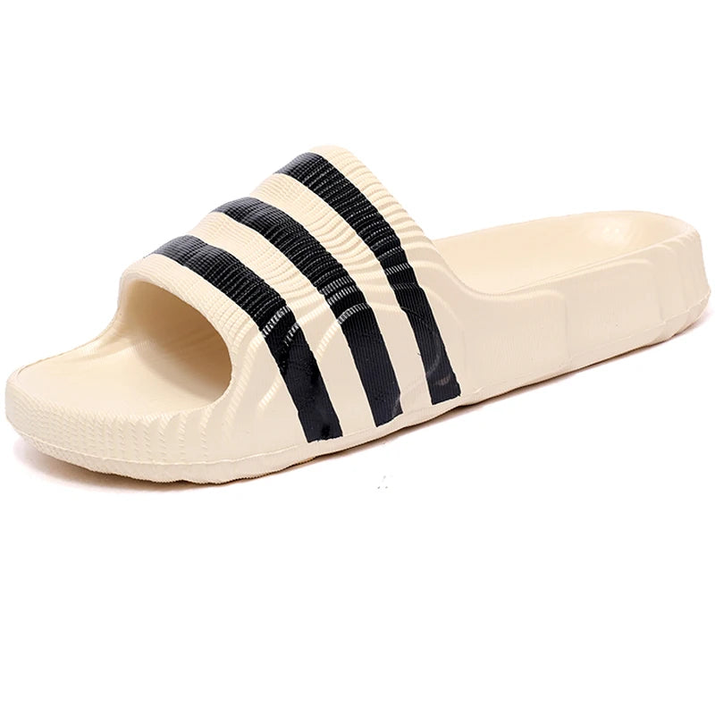 Men Slippers Shoes Fashion Non-Slip Rubber Outdoor Slides
