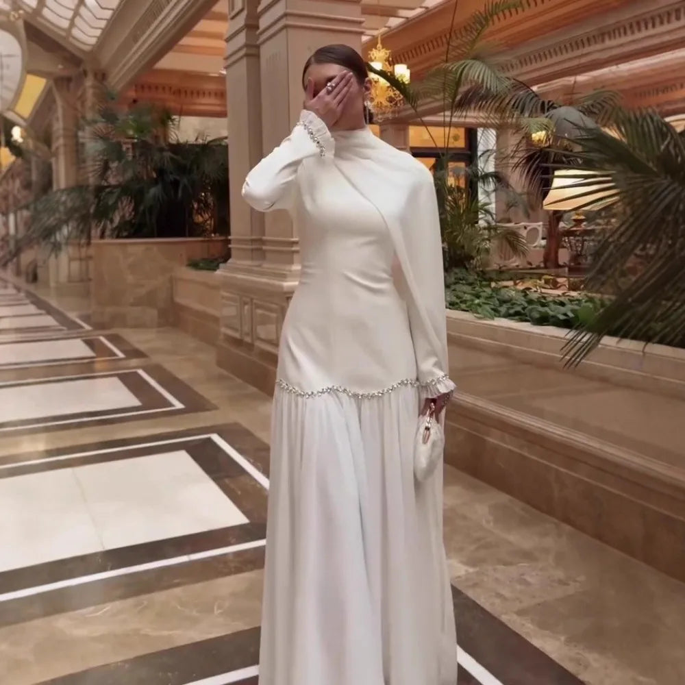 Eid Women Dress Ramadan Abaya Party Vestidos Largos Muslim